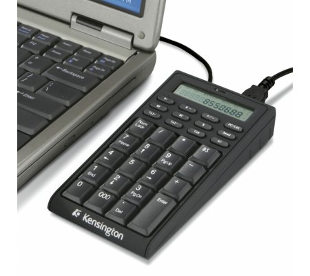 Klawiatura numeryczna przewodowa KENSINGTON Notebook Keypad Calculator With USB Kensington CONTROL IT!
