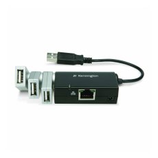 Replikator KENSINGTON portów USB Mini Dock with Ethernet - 3 porty USB oraz 1 port Ethernet Kensington CONNECT IT!