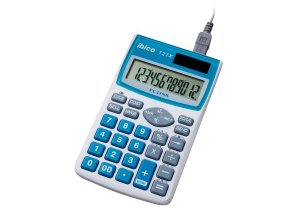 Kalkulator REXEL Ibico 121X PC Link biało-niebieski