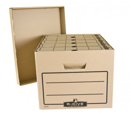 Standardowe pudło ze zdejmowanym wiekiem R-KIVE BASIC - FELLOWES (op. 10 szt.)
