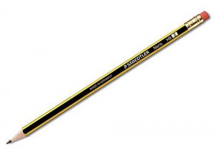 Ołówek drewniany NORIS z gumką HB, STAEDTLER