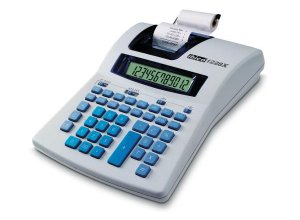 Kalkulator drukujący REXEL Ibico 1228X biało-niebieski