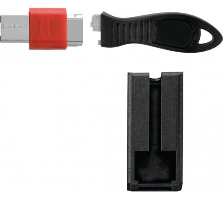 Blokada portów USB Kensington, z linką - kwadratowa
