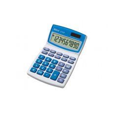 Kalkulator biurowy REXEL Ibico 210X biało-niebieski opakowany w blister